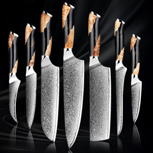 Unleash Your Culinary Potential with Damascus Steel Kitchen Knives