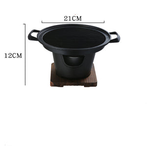 Unleash Flavor with the Food Non-Stick Small Barbecue Grill!