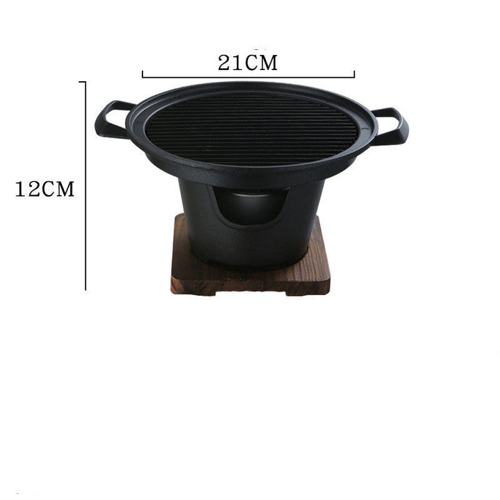 Unleash Flavor with the Food Non-Stick Small Barbecue Grill!