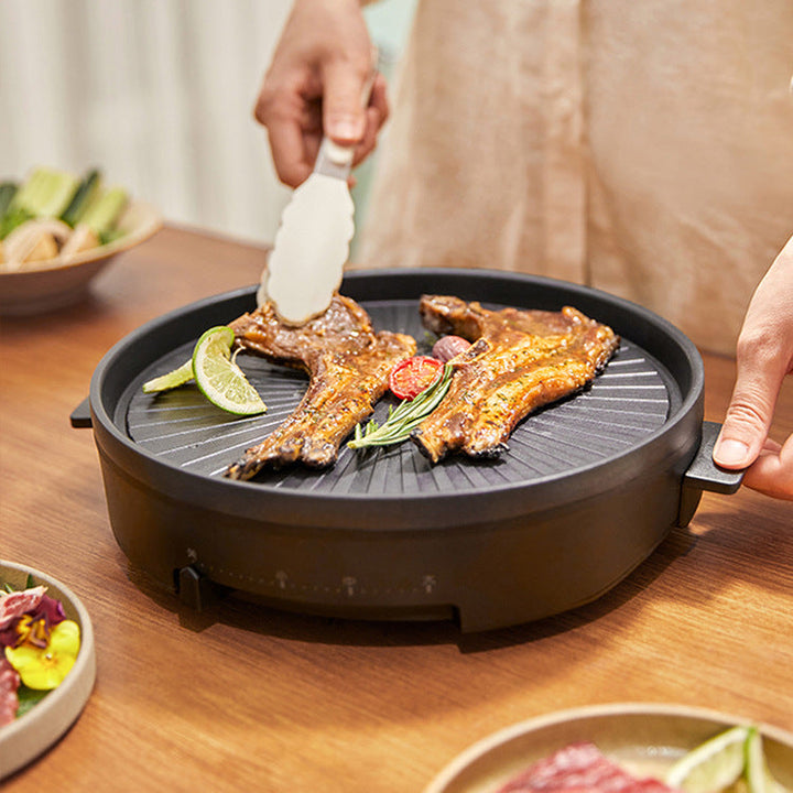 Grill Your Way to Deliciousness with the Multi-function Barbecue Electric Grill!