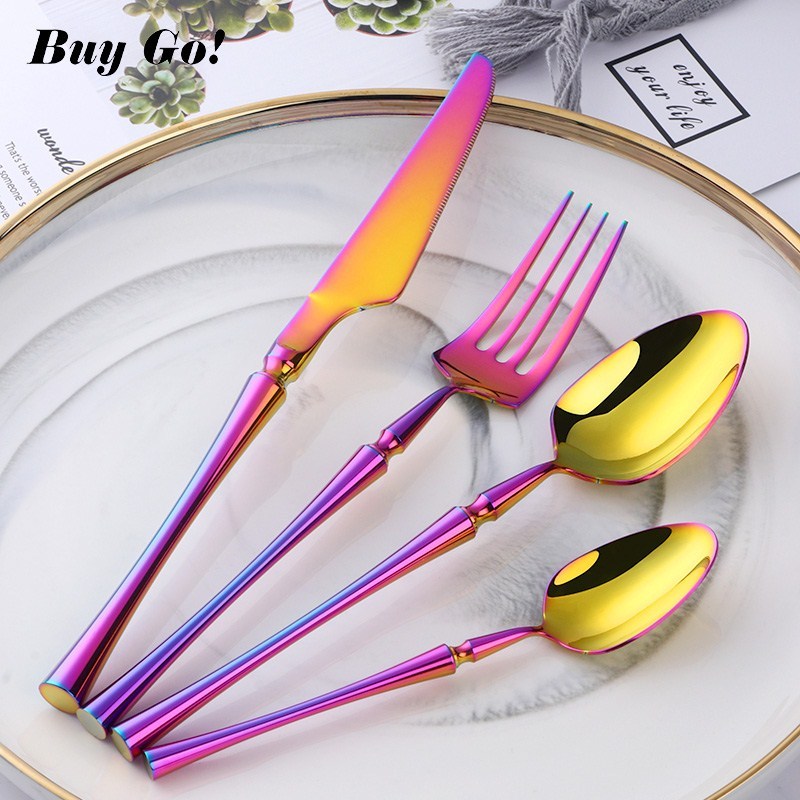Stainless Steel Four-piece Cutlery Set