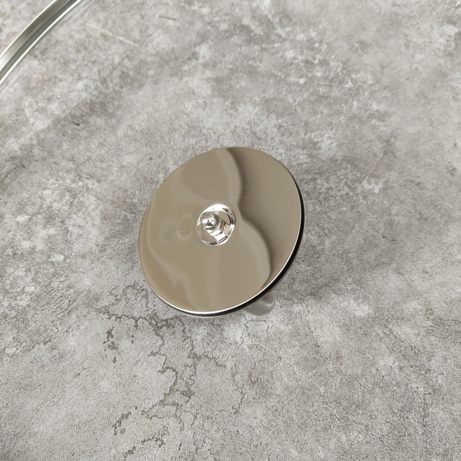 Stainless Steel Glass Pot Lid Kitchen