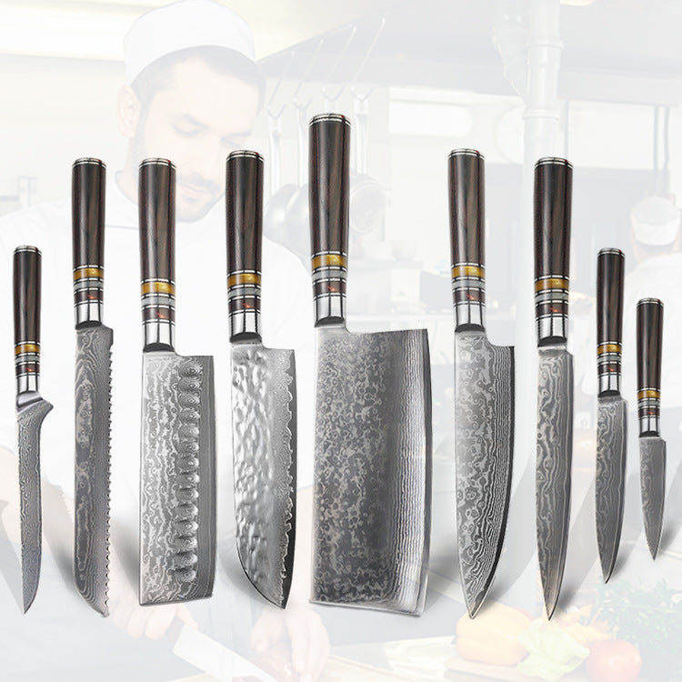 Kitchen Knives With Resin