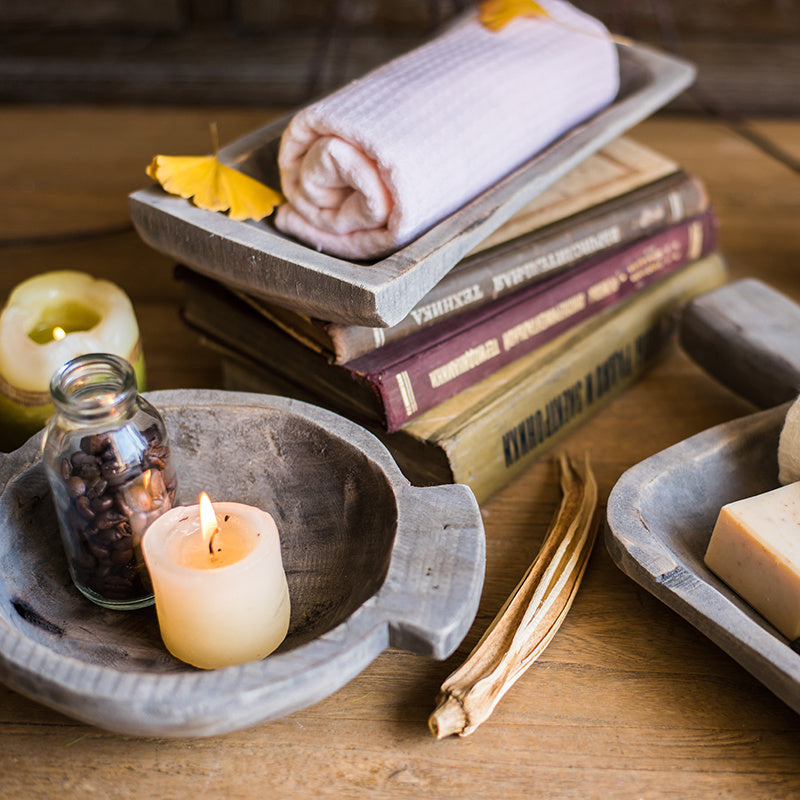 Handmade Paulownia Storage Utensils