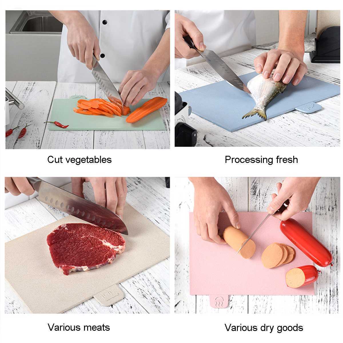 Wheat straw cutting board