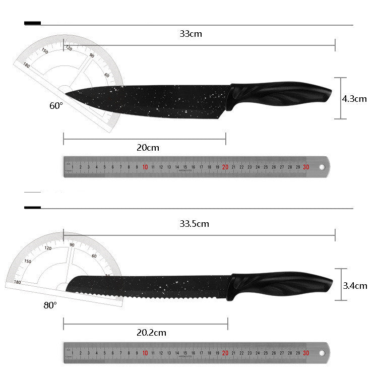 Set Of Kitchen Knives
