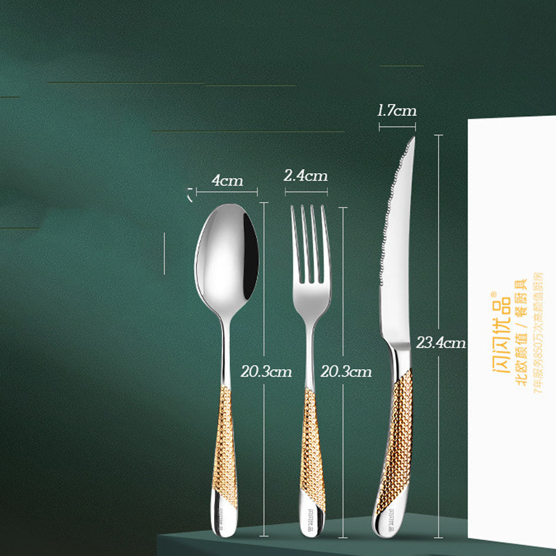 Creative Household Stainless Steel Cutlery Set