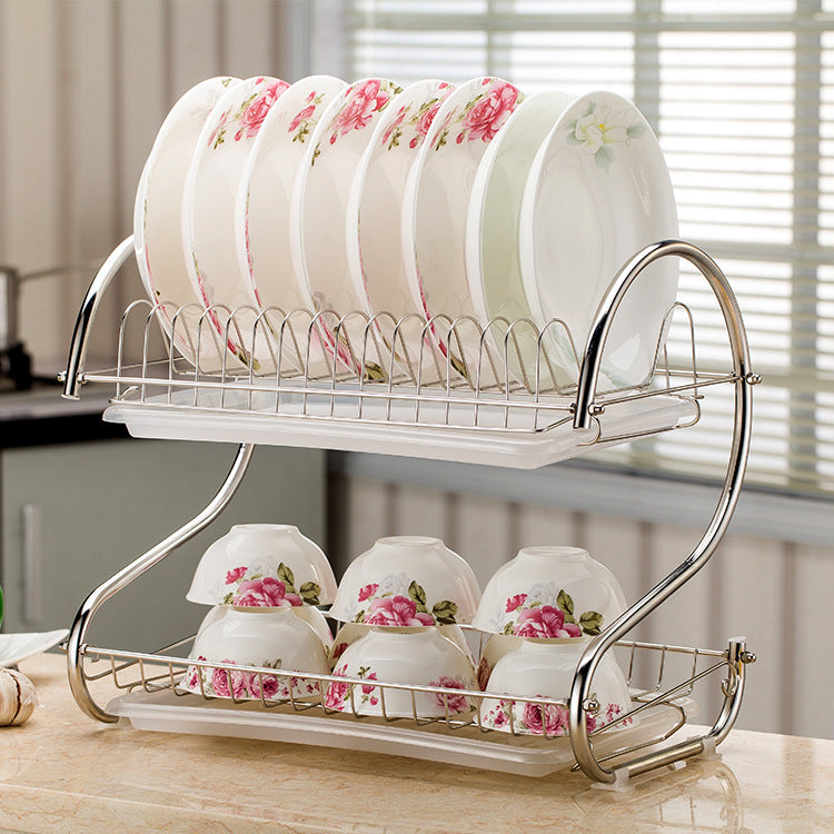 Kitchen Drain Storage Rack