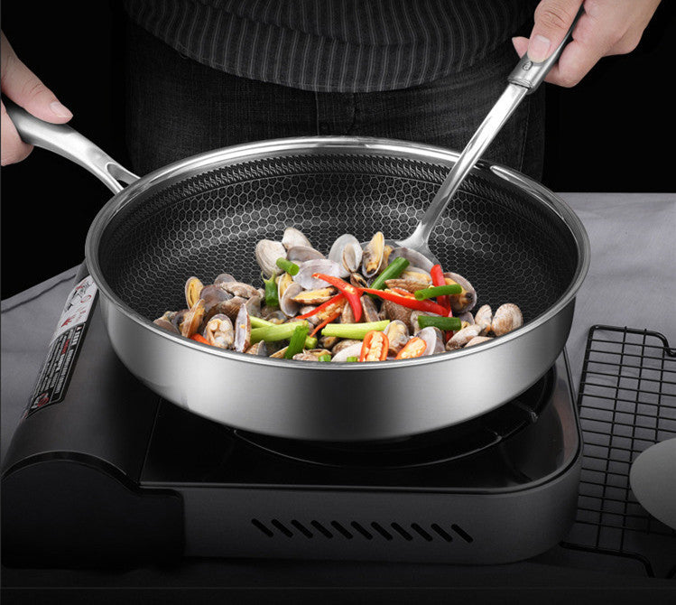Stainless Stee Frying Pan