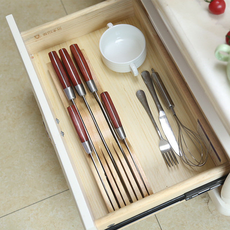 Wooden Knife Holder Knife Rack