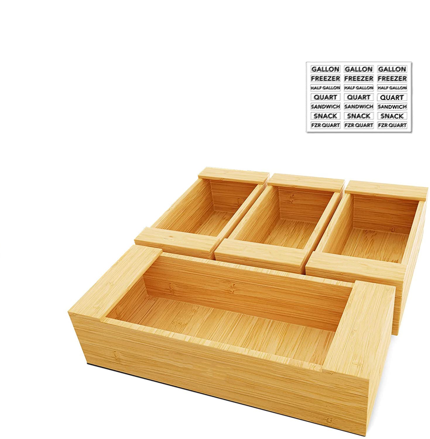 Kitchen Storage Drawer Organizer Box