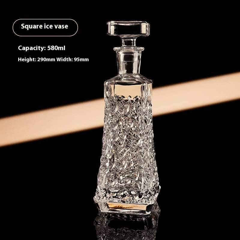 European Whiskey Wine Bottle Set