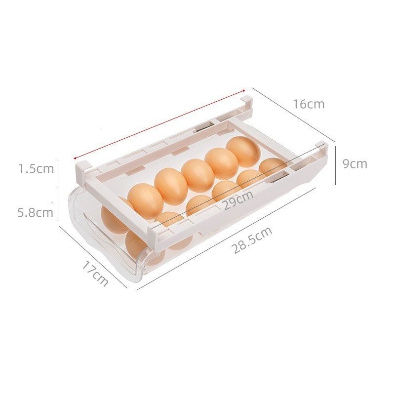 Adjustable Kitchen Refrigerator Storage Rack