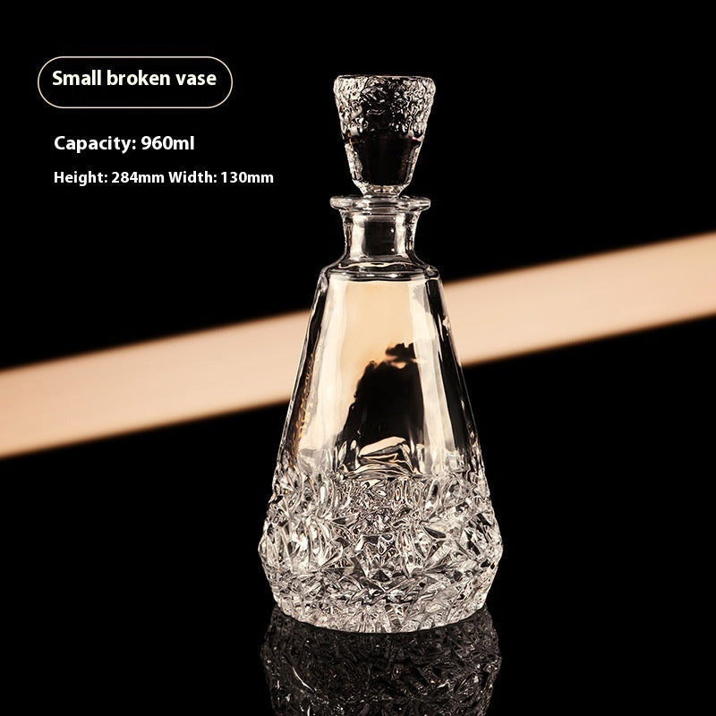 European Whiskey Wine Bottle Set