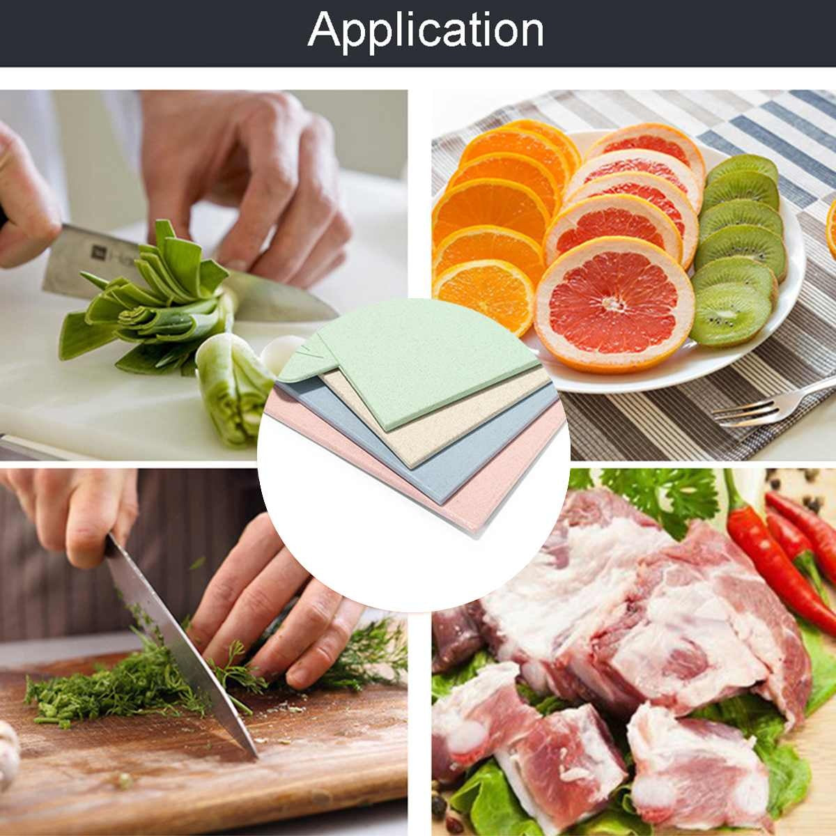 Wheat straw cutting board