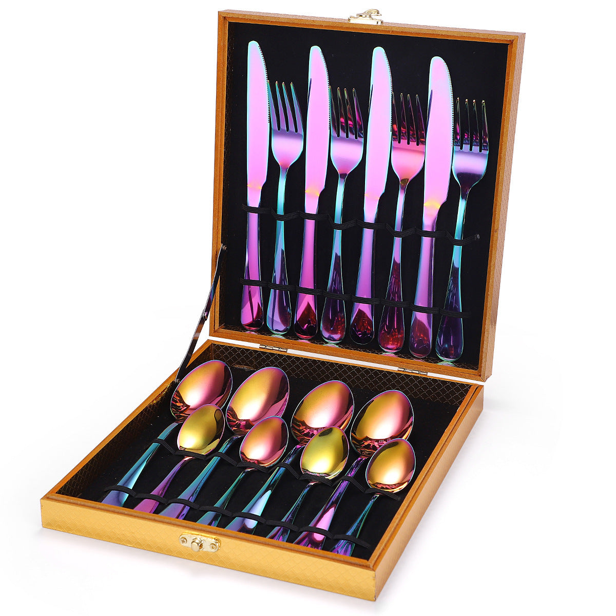 Symphony gold-plated cutlery set