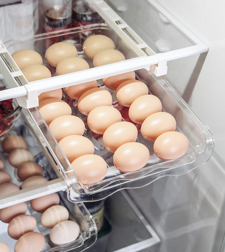 Adjustable Kitchen Refrigerator Storage Rack