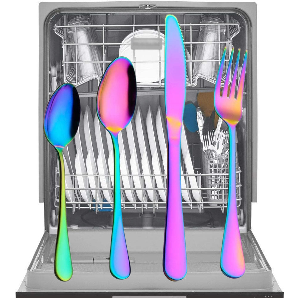 Symphony gold-plated cutlery set