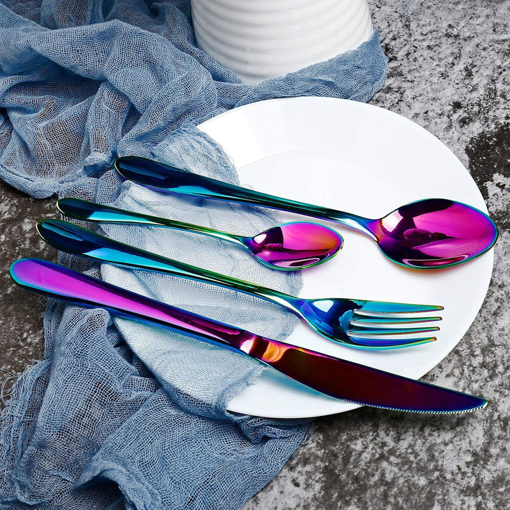 Symphony gold-plated cutlery set