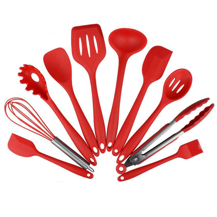Silica gel kitchen utensils 10 pieces