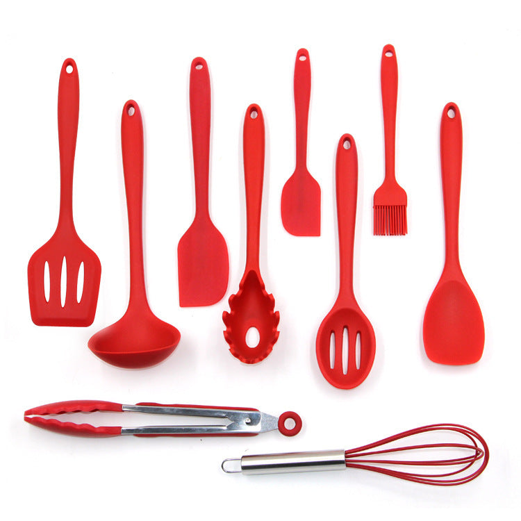 Silica gel kitchen utensils 10 pieces