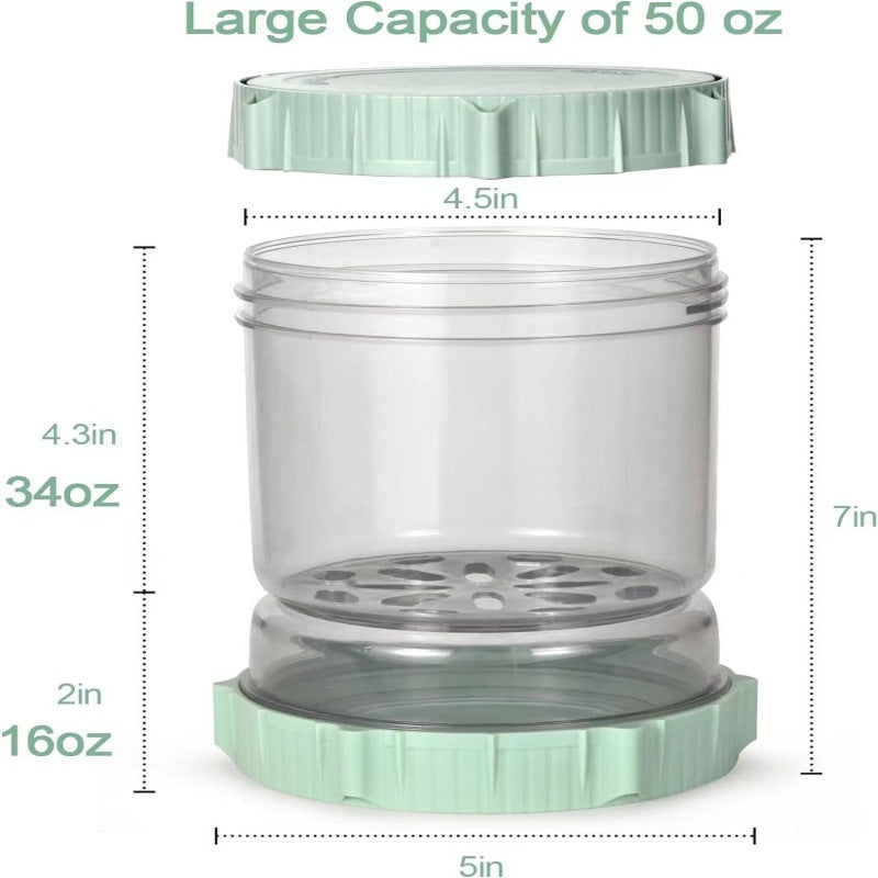 Glass Kimchi Storage Kitchen Organizer