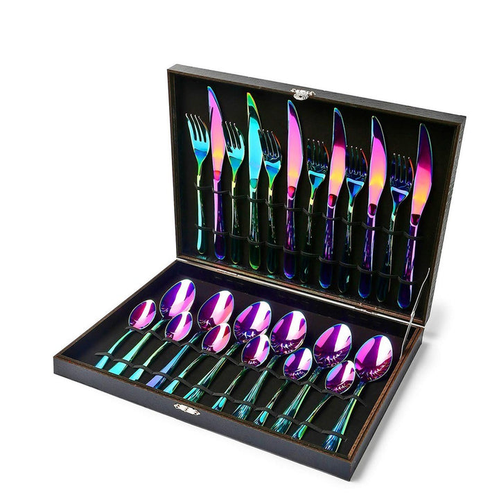 Symphony gold-plated cutlery set