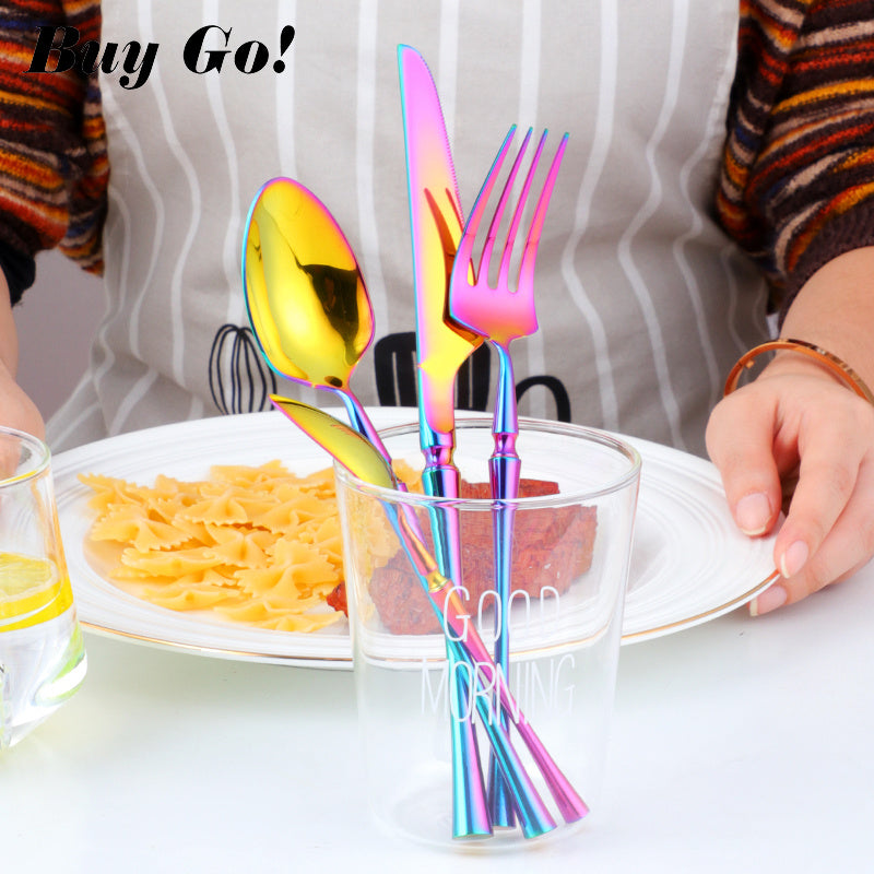 Stainless Steel Four-piece Cutlery Set