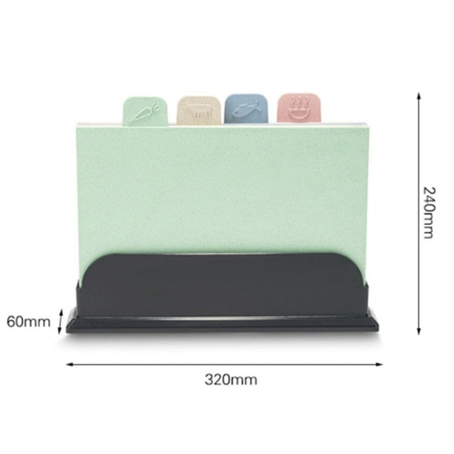 Wheat straw cutting board