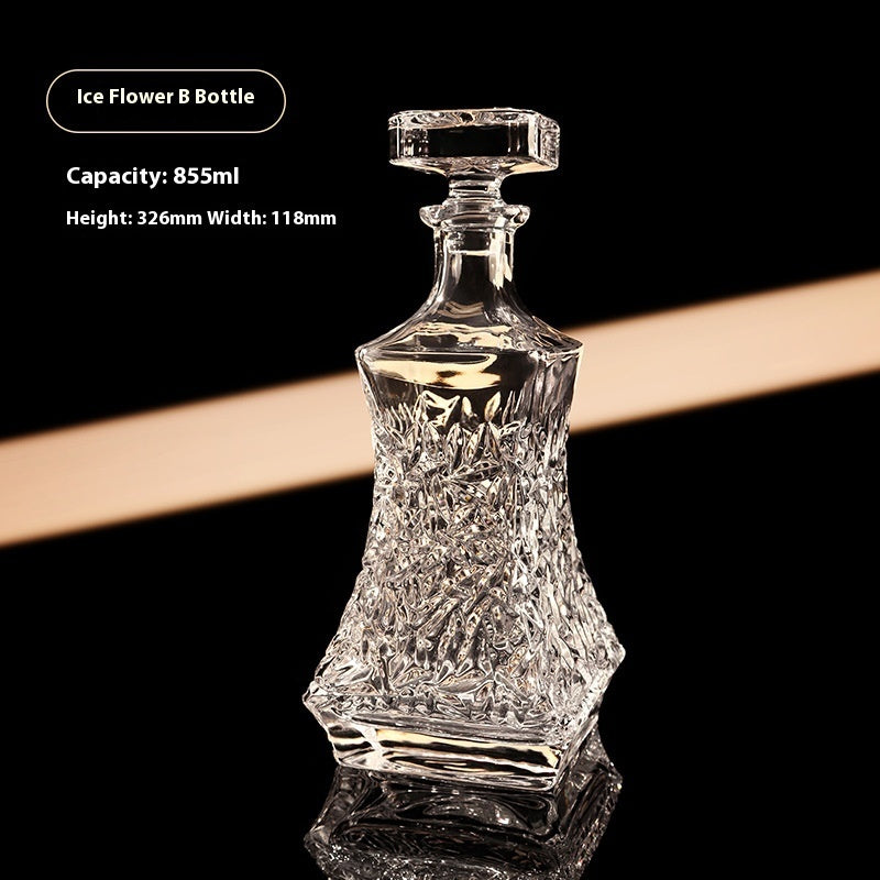 European Whiskey Wine Bottle Set