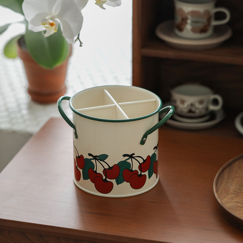 Cutlery Drain Storage Basket