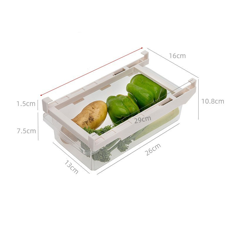 Adjustable Kitchen Refrigerator Storage Rack