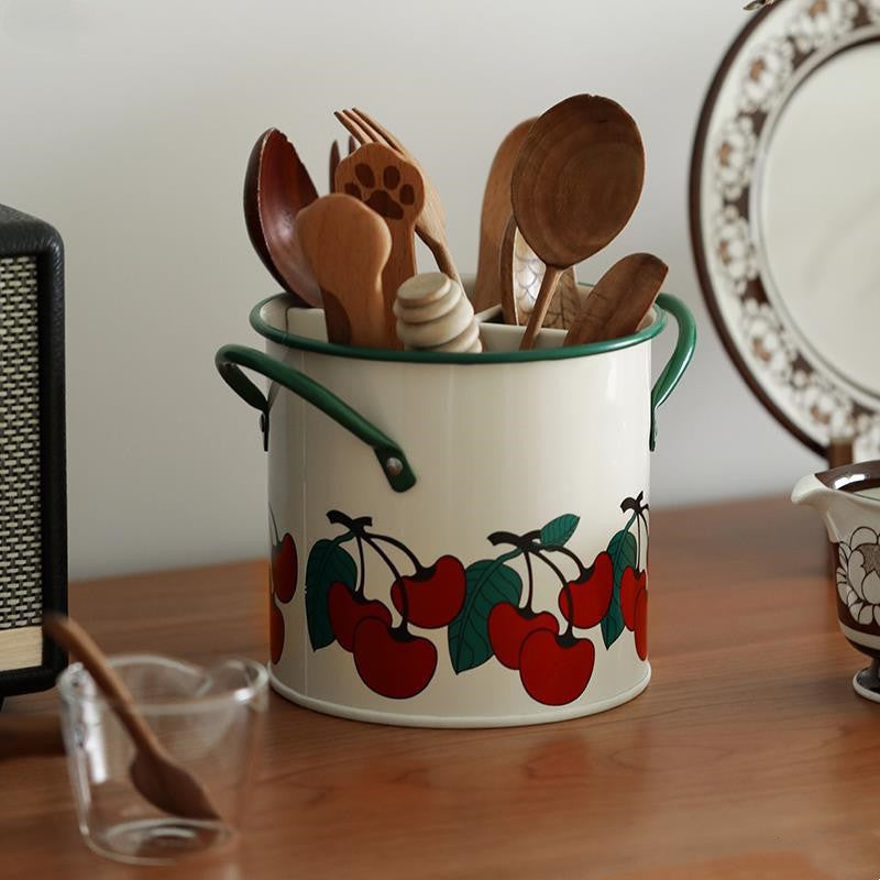Cutlery Drain Storage Basket