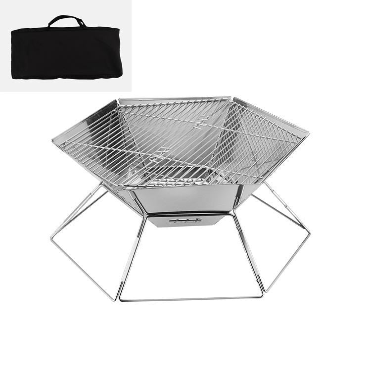 Folding Portable Barbecue Grill