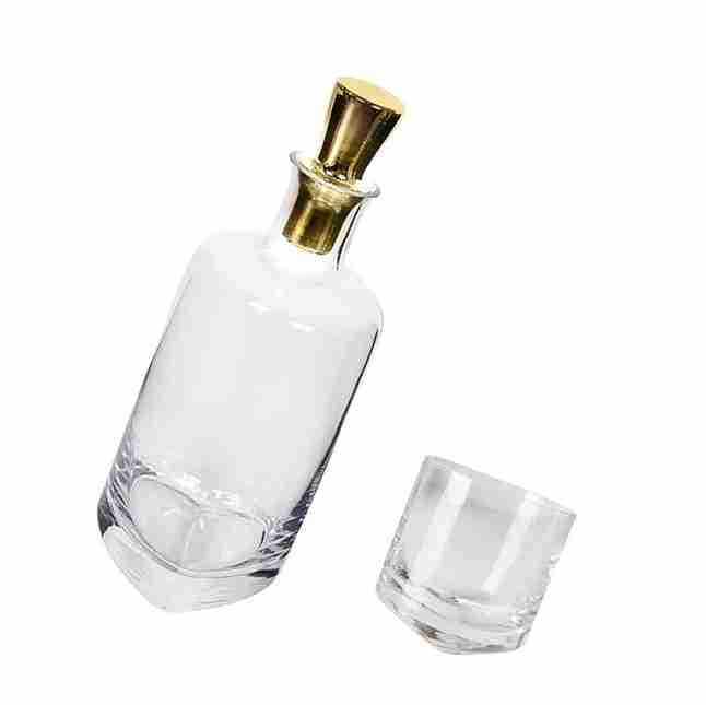 European Creative Golden Wine Set