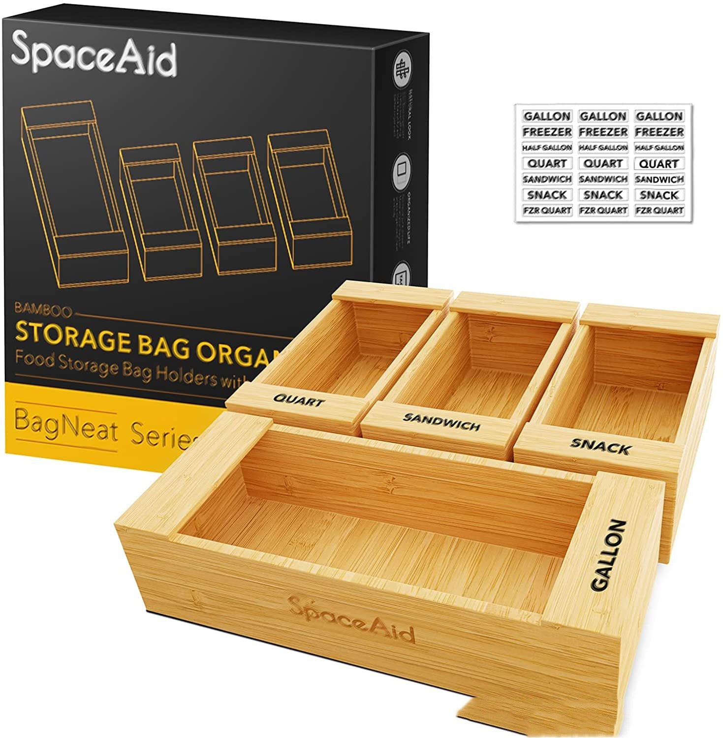 Kitchen Storage Drawer Organizer Box