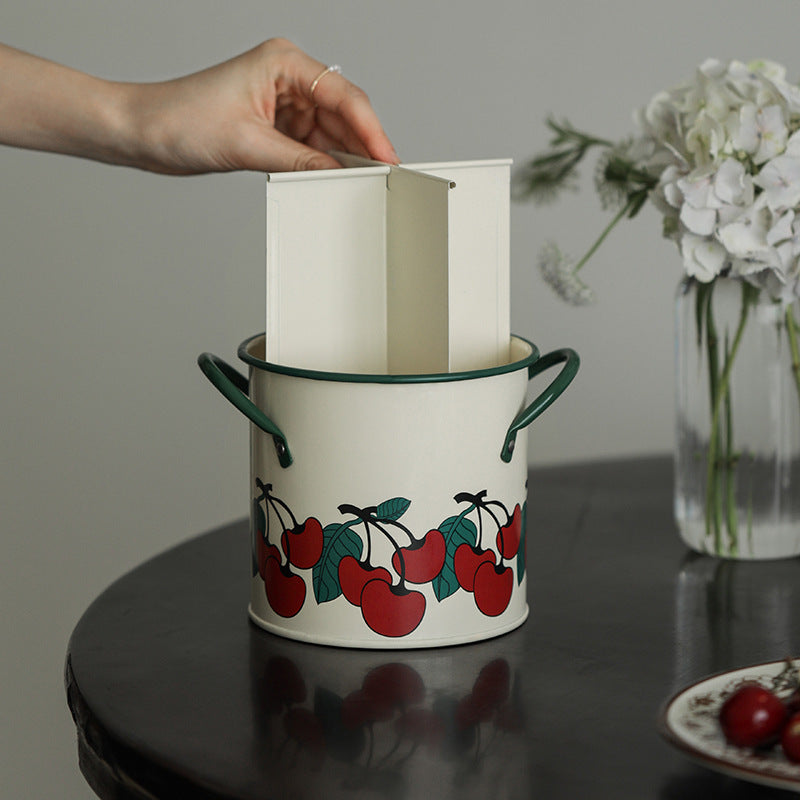 Cutlery Drain Storage Basket