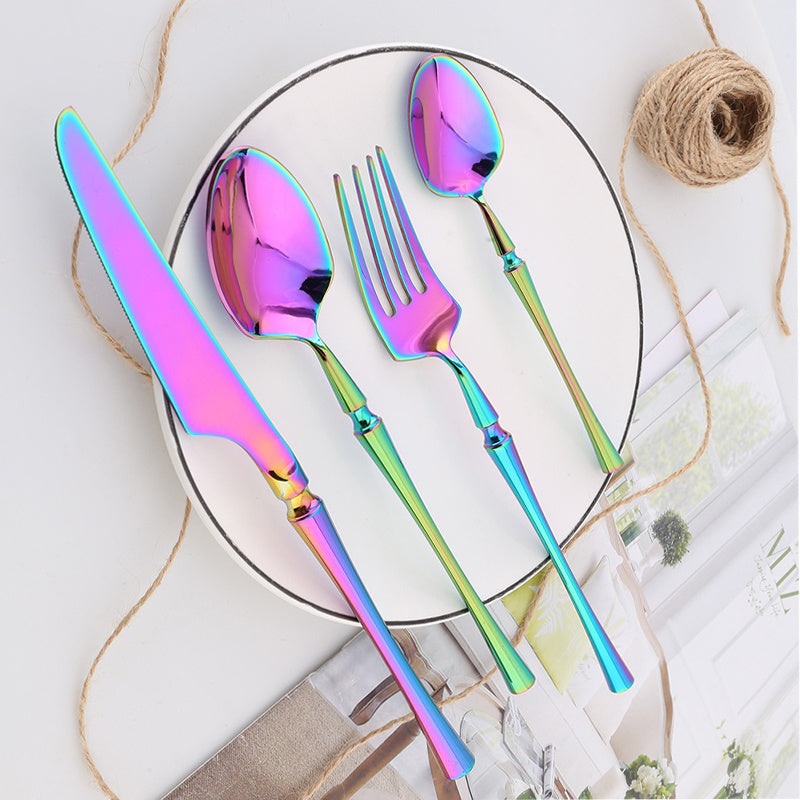 Fork Spoon Steak Cutlery Four Piece Set